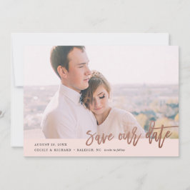 Reserve A Data Foto de caligrafia moderna salvar data