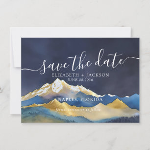 Reserve A Data Foto de casamento ao ar livre com montanhas dourad