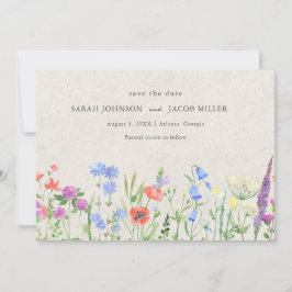 Reserve A Data Foto de Casamento Boho com Flores Silvestres