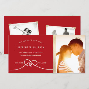 Reserve A Data Foto de Casamento Chinês de Felicidade Dupla do Re