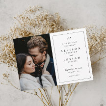 Foto de casamento clássica em preto e branco com m