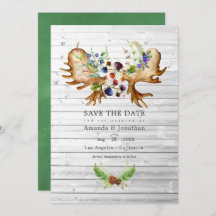 Foto de Casamento da Floresta Russa de Watercolor