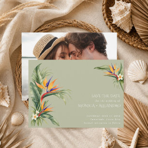 Reserve A Data Foto de Casamento de Destino de Praia Elegante