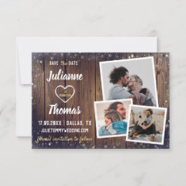 Reserve A Data Foto de casamento de Natal com floco de neve em ma