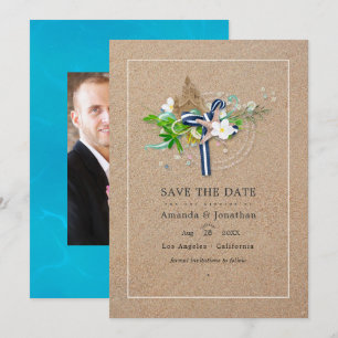 Reserve A Data Foto de casamento de verão fresco na praia