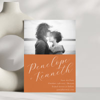 Foto de casamento do Elegant Script Na moda Terrac