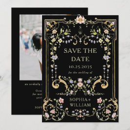 Reserve A Data Foto de casamento do Ornamentado vitoriano Grace F