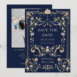 Reserve A Data Foto de casamento do Ornamentado vitoriano Grace F