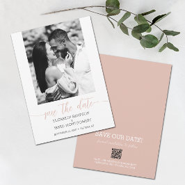 Reserve A Data Foto de Casamento Dusty Pink
