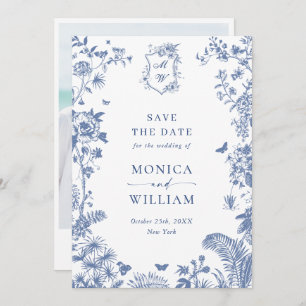 Reserve A Data Foto De Casamento Floral Do Jardim Francês Azul El