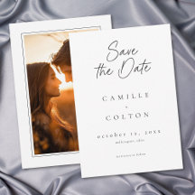 Foto de casamento minimalista preto e branco elega