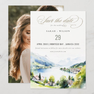 Reserve A Data Foto de casamento paisagem Lungern Suíça