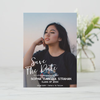 Reserve A Data Foto De Graduação Salva A Data