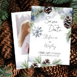 Reserve A Data Foto de pinheiro de neve com aquarela de inverno s<br><div class="desc">Foto dos pinheiros de neve com aquarela de inverno,  salve a data editável de download digital instantâneo de modelo. Pinhões de neve com pínus cones de neve esbatido em floco de neve Cores de inverno escandinavos,  se você não precisa de QR - apenas exclua esses campos</div>