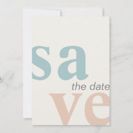 Reserve A Data Foto de Praia de Verão Salvar a Data