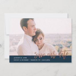 Reserve A Data Foto de save the date de caligrafia moderna