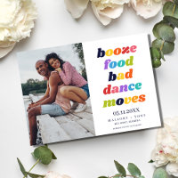 Foto de Tipografia Engraçado Casamento Salve a Dat