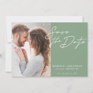 Reserve A Data Foto de Tipografia Moderna Simples