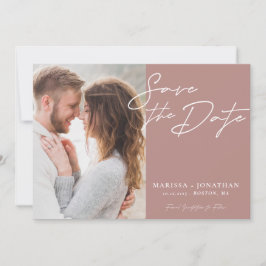 Reserve A Data Foto de Tipografia Moderna Simples