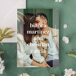 Reserve A Data Foto do Cheio de Nomes de Tipografia Elegante