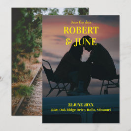 Reserve A Data Foto do cheio lateral