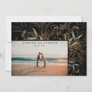 Reserve A Data Foto do Elegante preto Premium, Eucalyptus Sage