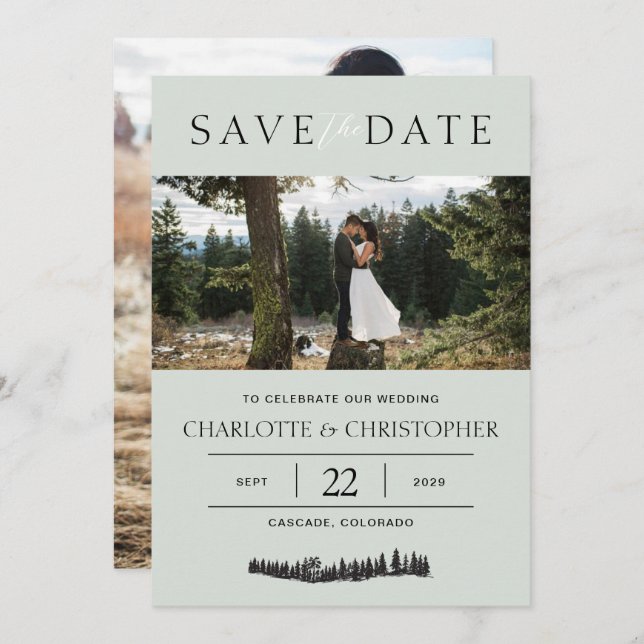 Reserve A Data Foto do Forest Vibes (Frente/Verso)