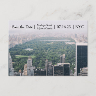 Reserve A Data Foto do Parque Central NYC - 3x5 Salvar a Data