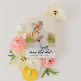 Reserve A Data Foto do Script Clássico Salvar o Retrato de Data