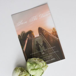 Reserve A Data Foto elegante de caligrafia formal