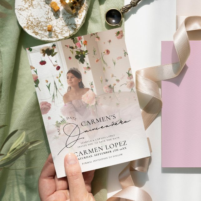 Reserve A Data Foto Elegante Quinceanera (Criador carregado)