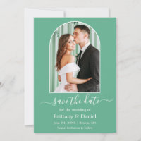Foto em Arco Moderno Neo Mint Green