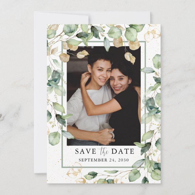 Reserve A Data Foto Eucalyptus LGBTQ (Frente)