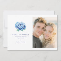 Foto Floral Azul Alegre