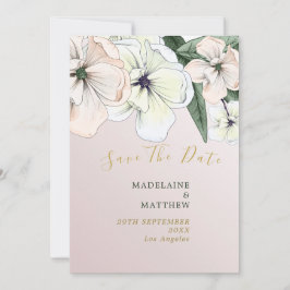 Reserve A Data Foto Floral Magnolia Blush Salvar A Data