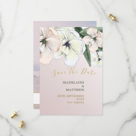 Reserve A Data Foto Floral Magnolia Blush Salvar A Data
