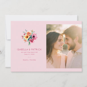 Reserve A Data Foto Floral Rosa Alegre