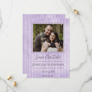 Reserve A Data Foto Listrada Vintage   Roxo Salve a Data