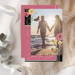 Reserve A Data Foto Magenta Rosa Boho Wildflower Save the Date<br><div class="desc">Cartão de Save the Date de Foto Magenta Rosa Boho Wildflower. Anuncie o seu casamento com estilo vibrante com este save the date boho magenta rosa apresentando flores silvestres caprichosas e um layout de foto que celebra o seu amor. Este design floral ousado é perfeito para temas de casamento românticos,...</div>