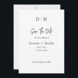 Reserve A Data Foto mínima branca e preta<br><div class="desc">Feita para você!</div>