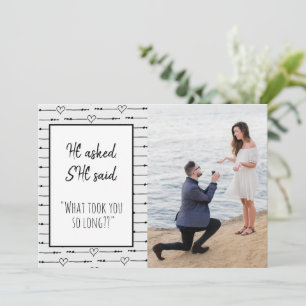 Reserve A Data Foto Moderna Engraçada Ele Perguntou Que Ela Disse