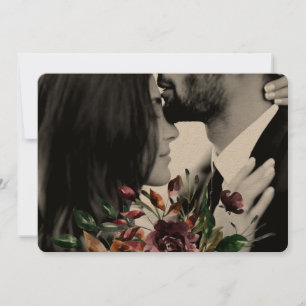 Reserve A Data Foto Moody Watercolor Florals Salva A Data