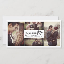 Reserve A Data Foto Múltipla do Script de Pincel Moderno 4