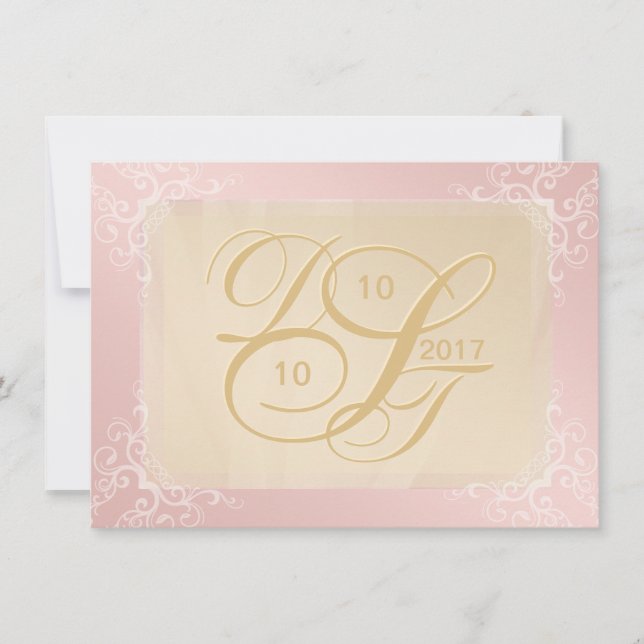 Reserve A Data Foto para salvar a data (Frente)