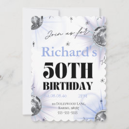 Reserve A Data foto personalizada comemorativa 50º aniversário