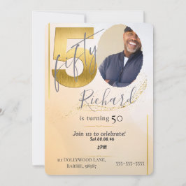 Reserve A Data foto personalizada custom 50º aniversário