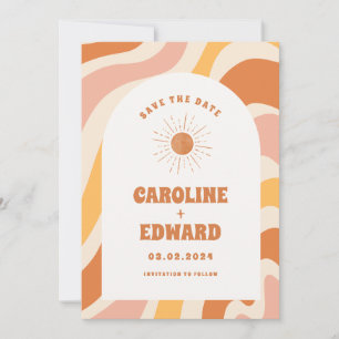 Reserve A Data Foto: Rainbow Wavy Groovy Salve a Data Qr Code