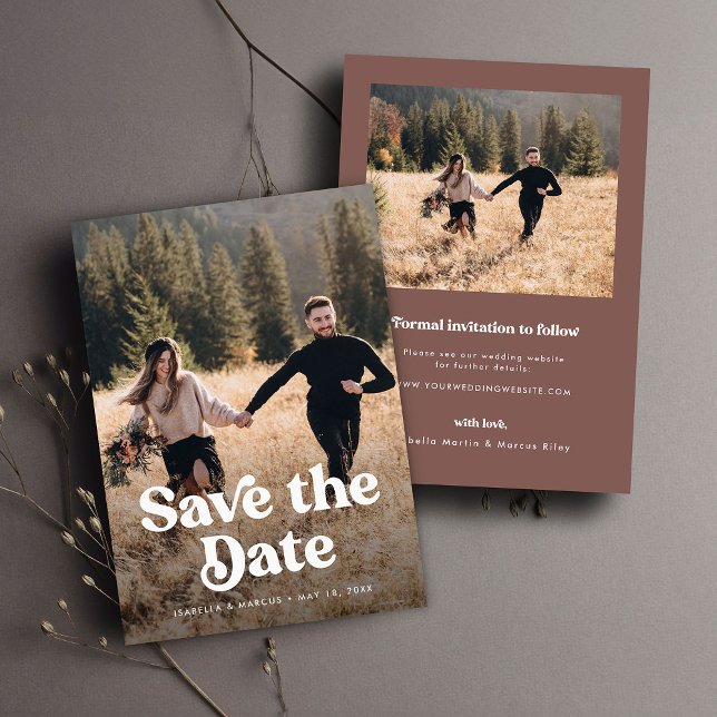 Reserve A Data Foto Retroativa Salvar a Data (Criador carregado)