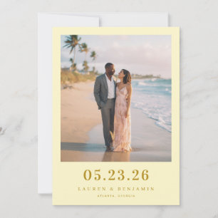 Reserve A Data Foto Romântica de Praia em Pastel