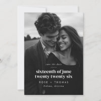 Foto Serif Rascunho Salve a Data